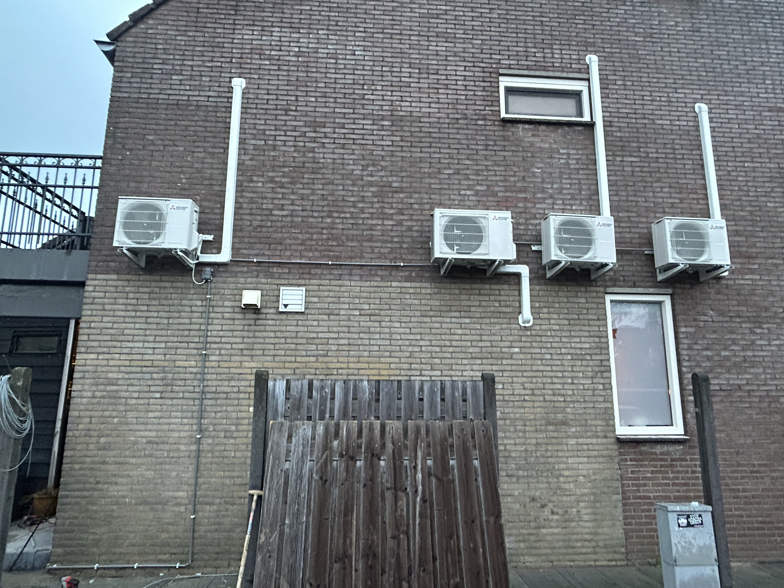 Mitsubishi airco installatie