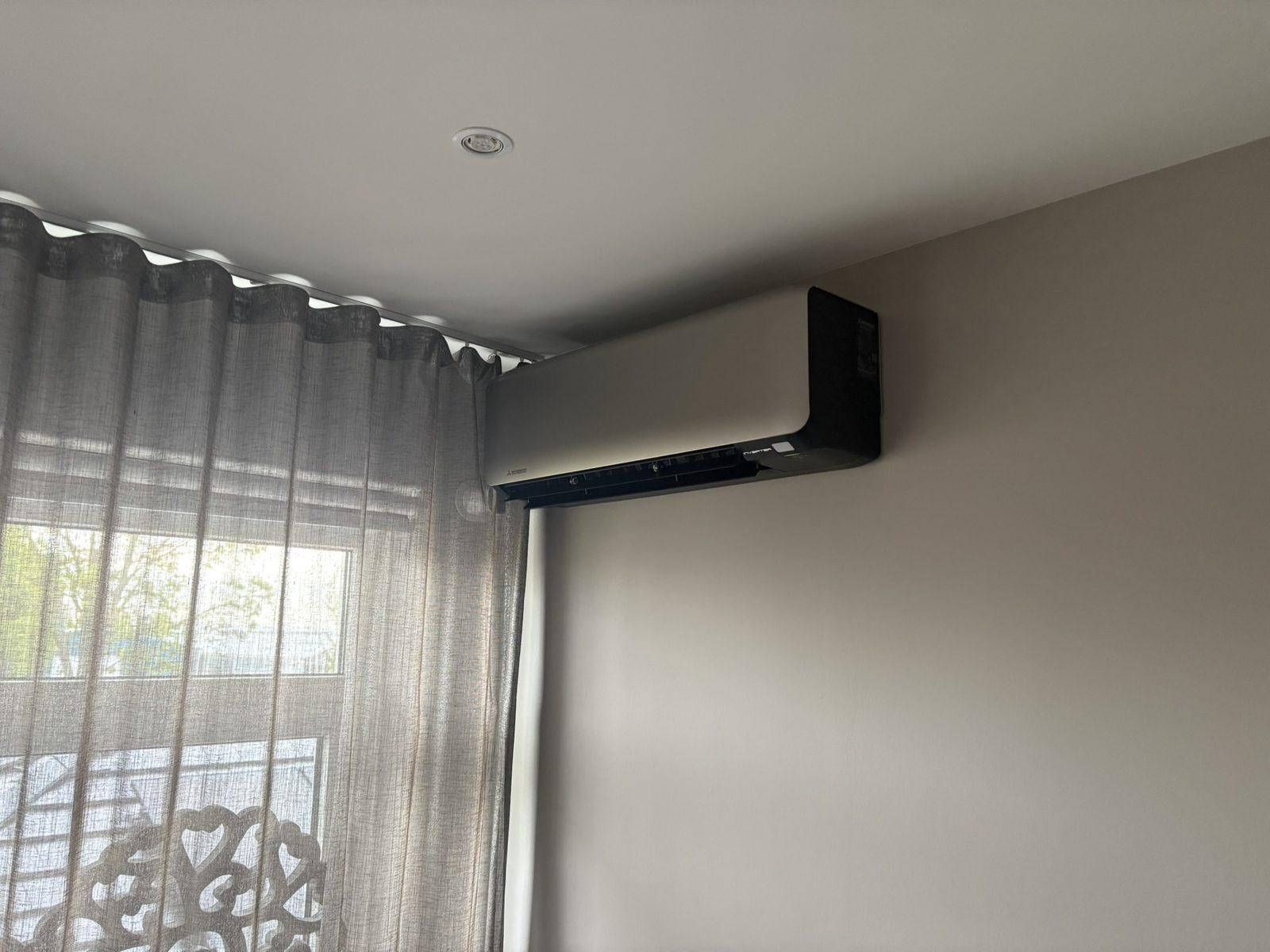 Mitsubishi airco installatie